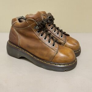 Vintage Dr Martens 8542 Boots Mens Size 7 Made England Leather Shoes Grunge 90s
